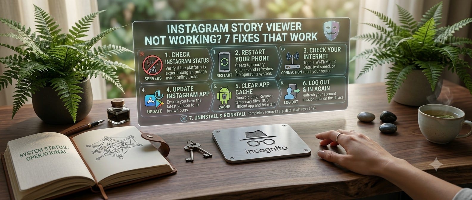 Instagram 快拍查看器无法使用?7 个真正有效的解决方法